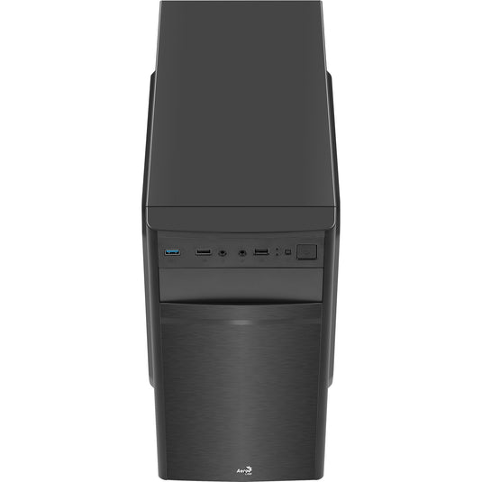 Aerocool cs-103 mini tower behuizing (zwart | 3x usb-a)