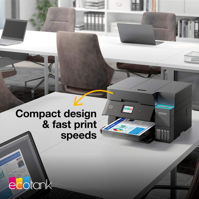 Load image into Gallery viewer, Epson ecotank et-4950 all-in-one inkjetprinter (zwart, faxen, scannen, kopiëren, wifi, inclusief tot 3 jaar inkt)
