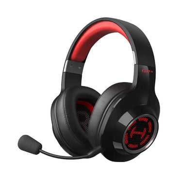 Edifier g2 s draadloze 7.1 gamingheadset over-ear gaming headset (zwart rood, rgb, bluetooth 2.4 ghz usb)