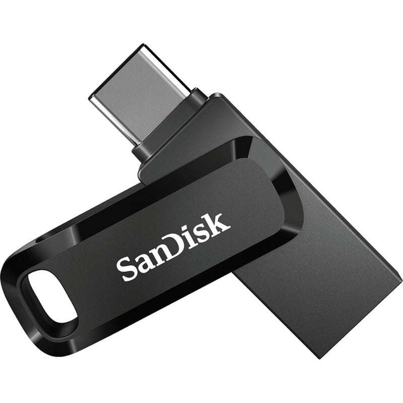 Load image into Gallery viewer, Sandisk ultra dual drive go 128 gb usb-stick (zwart, usb-a 3.2 (5 gbit s), usb-c 3.2 (5 gbit s))
