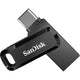 Sandisk ultra dual drive go 128 gb usb-stick (zwart, usb-a 3.2 (5 gbit s), usb-c 3.2 (5 gbit s))