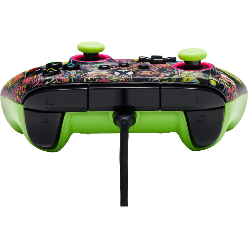 Load image into Gallery viewer, Powera advantage controller met kabel voor de xbox series x|s - fortnite: glow (neongroen, xbox series x|s, xbox one, pc)
