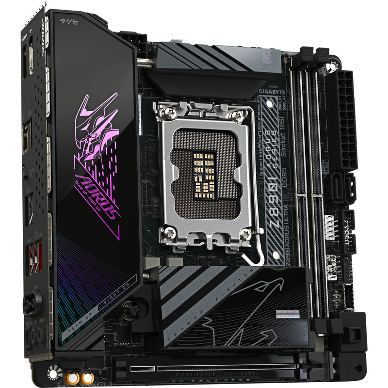 Load image into Gallery viewer, Gigabyte z890i aorus ultra socket 1851 moederbord (raid, 2.5gb-lan, wi-fi 7, bt, sound, mini-itx)
