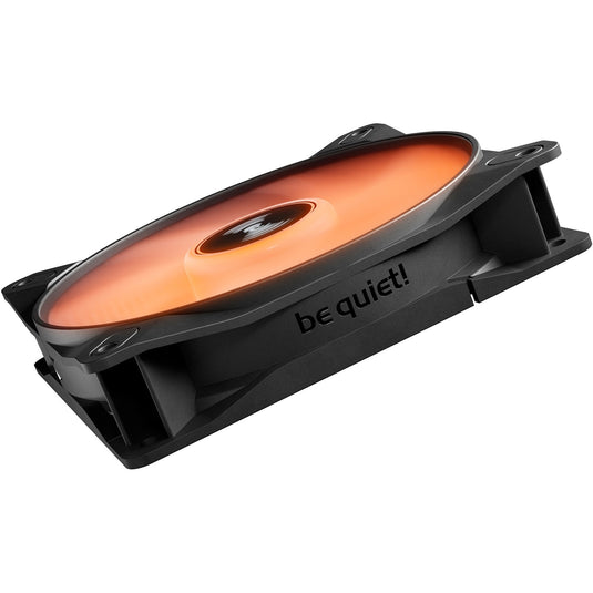 Be quiet! light wings lx pwm rgb case fans (zwart, 3 stuks, 120 x 120 x 25 mm)