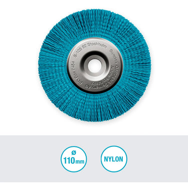 Gardena voegenborstel van nylon borstel (voor easyweed 1800, voor krasgevoelige oppervlakken)