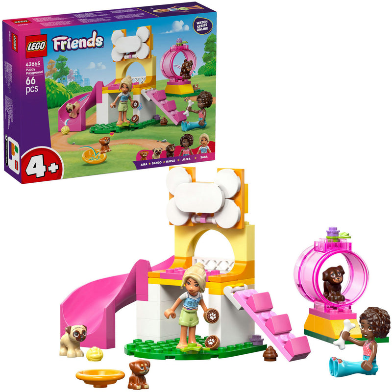 Load image into Gallery viewer, Lego friends hondenspeeltuin rollenspel bouwpakket - 42665

