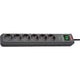 Brennenstuhl stekkerdoos eco-line bn3073 zwart