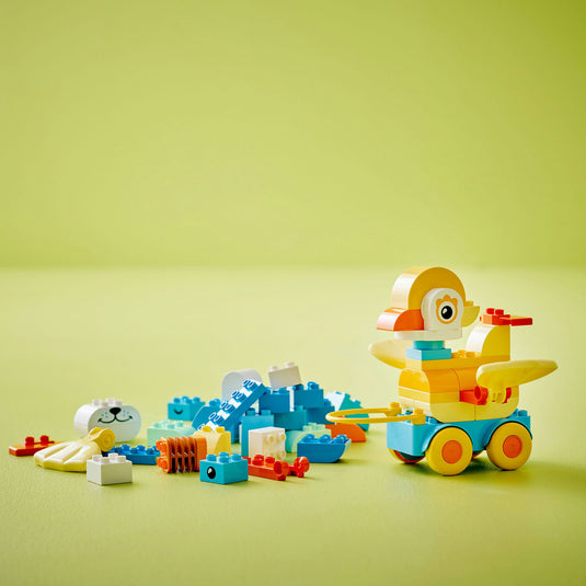 Lego duplo - 3-in-1 dieren op wielen constructiespeelgoed (10448)