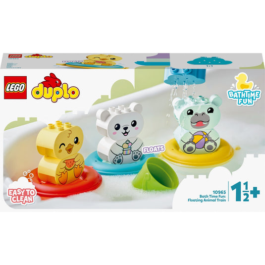 Lego duplo - pret in bad: drijvende dierentrein constructiespeelgoed (10965)
