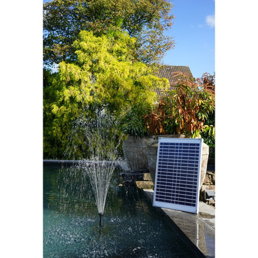 Ubbink solarmax 1000 pomp (zwart, incl. solarpaneel, pomp)