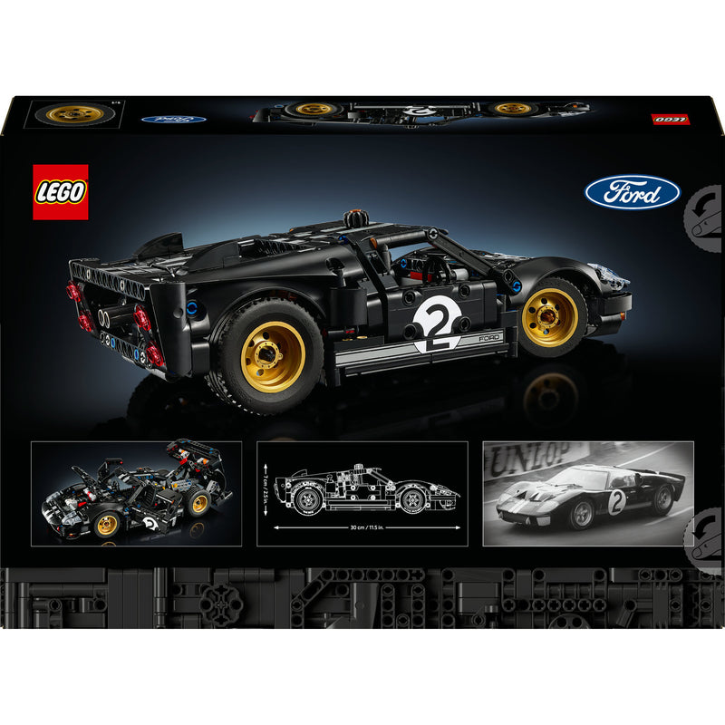 Load image into Gallery viewer, Lego technic 1966 ford gt40 mkii racewagen - vintage auto bouwpakket voor volwassenen - 42223
