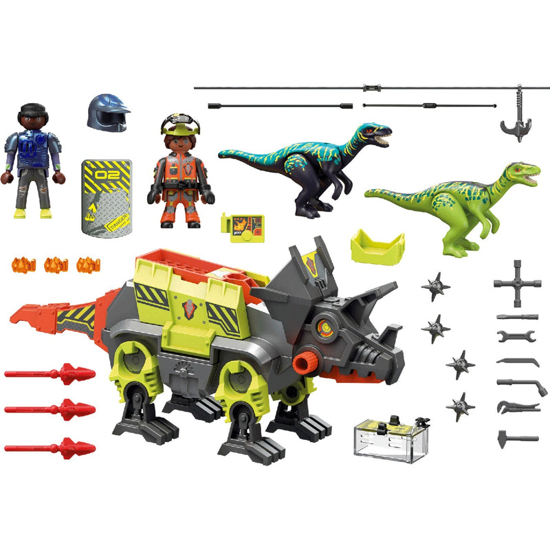 Load image into Gallery viewer, Playmobil dino rise - robo-dino vechtmachine constructiespeelgoed (70928)
