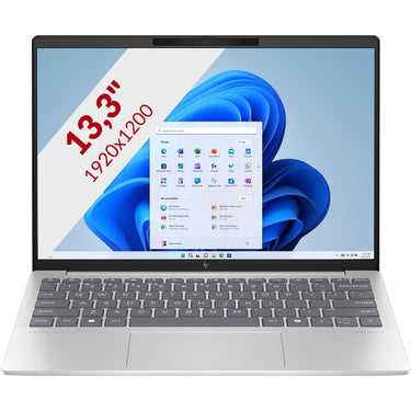 Hp pavilion aero 13-bg0010nd (a12ldea) 13.3 laptop (zilver | ryzen 5 pro 8640u | radeon 760m | 16 gb | 512 gb ssd)