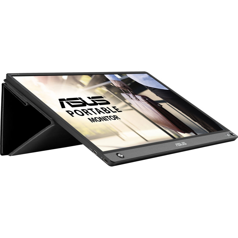 Load image into Gallery viewer, Asus zenscreen go mb16ahp 15.6 monitor (zwart, micro-hdmi, usb-c, micro-usb)
