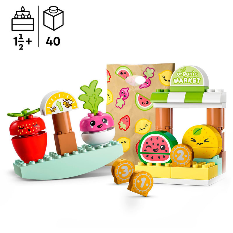 Load image into Gallery viewer, Lego duplo - biomarkt constructiespeelgoed (10983)
