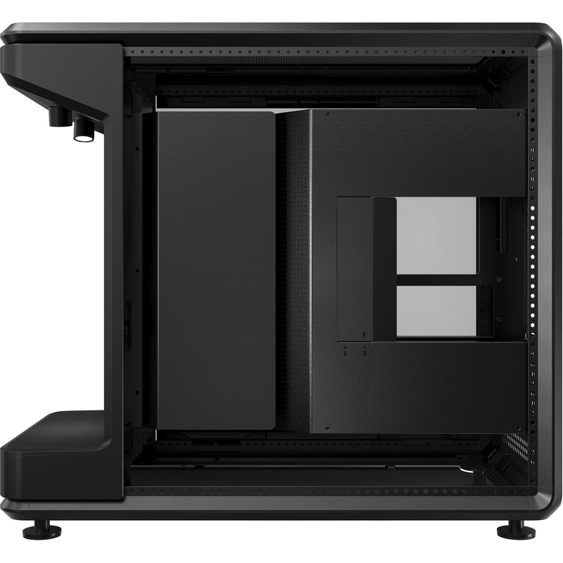 Load image into Gallery viewer, Cooler master masterframe 360 stage mirror midi tower behuizing (zwart | 2x usb-a | 1x usb-c | rgb | tempered glass)

