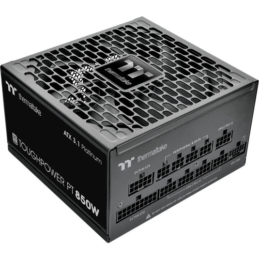 Thermaltake toughpower pt modulaire 850 watt voeding (1x 12v-2x6, 4x pcie)