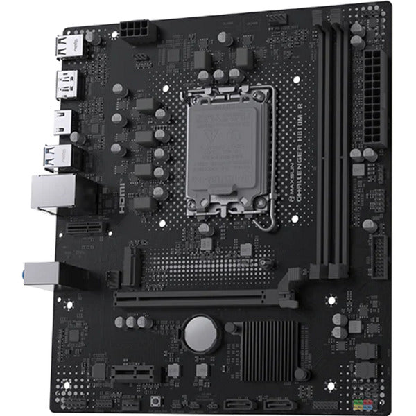 Afbeelding laden in galerijviewer, Maxsun ms-challenger h810m-r socket 1851 moederbord (zwart, gb-lan, sound, µatx)
