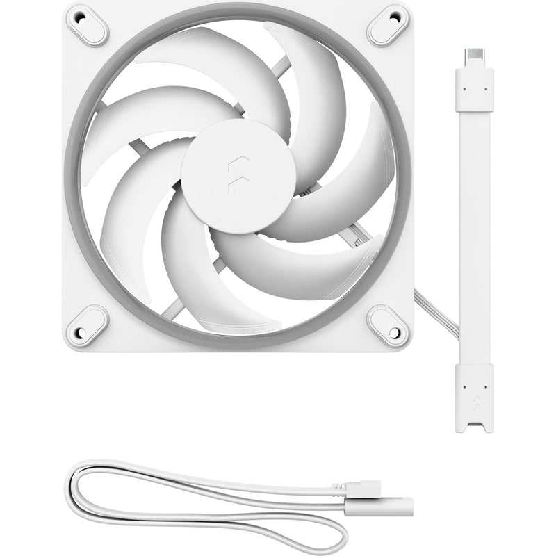 Afbeelding laden in galerijviewer, Fractal design momentum 14 rgb case fan (wit, 140 x 140 x 25 mm, pwm)

