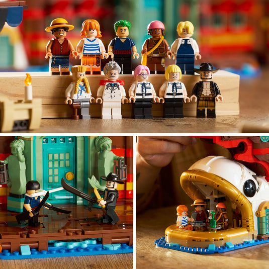 Lego one piece 75640 het drijvende restaurant baratie