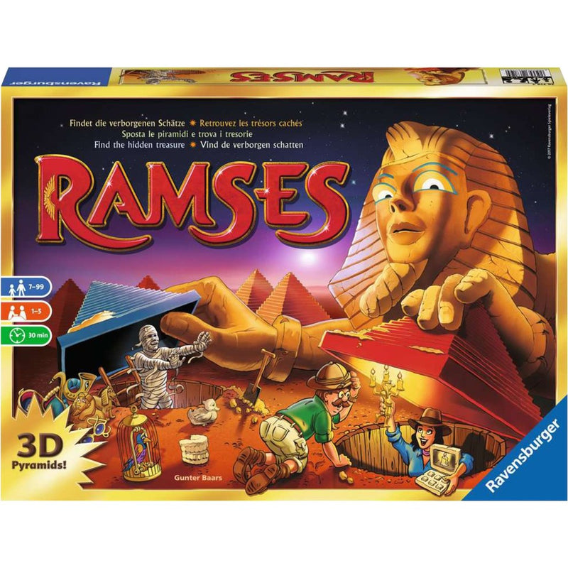 Load image into Gallery viewer, Ravensburger ramses bordspel (meertalig, 1 - 5 spelers, 30 minuten, vanaf 7 jaar)
