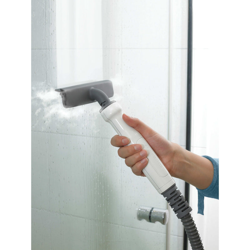 Load image into Gallery viewer, Black+decker fsmh1321 1600w steam-mop met 6 accessoires stoomreiniger (wit blauwgrijs)
