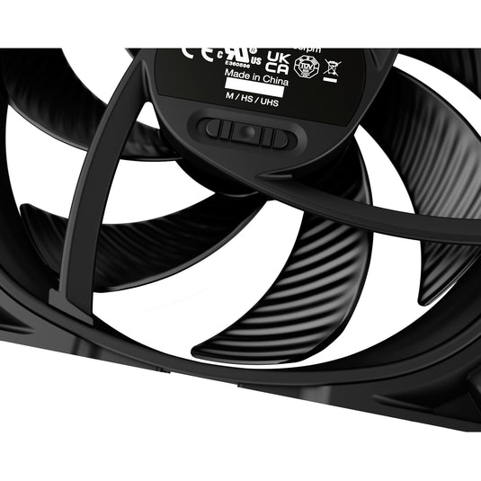 Be quiet! silent wings pro 4 pwm case fan (zwart, 120 x 120 x 25 mm)