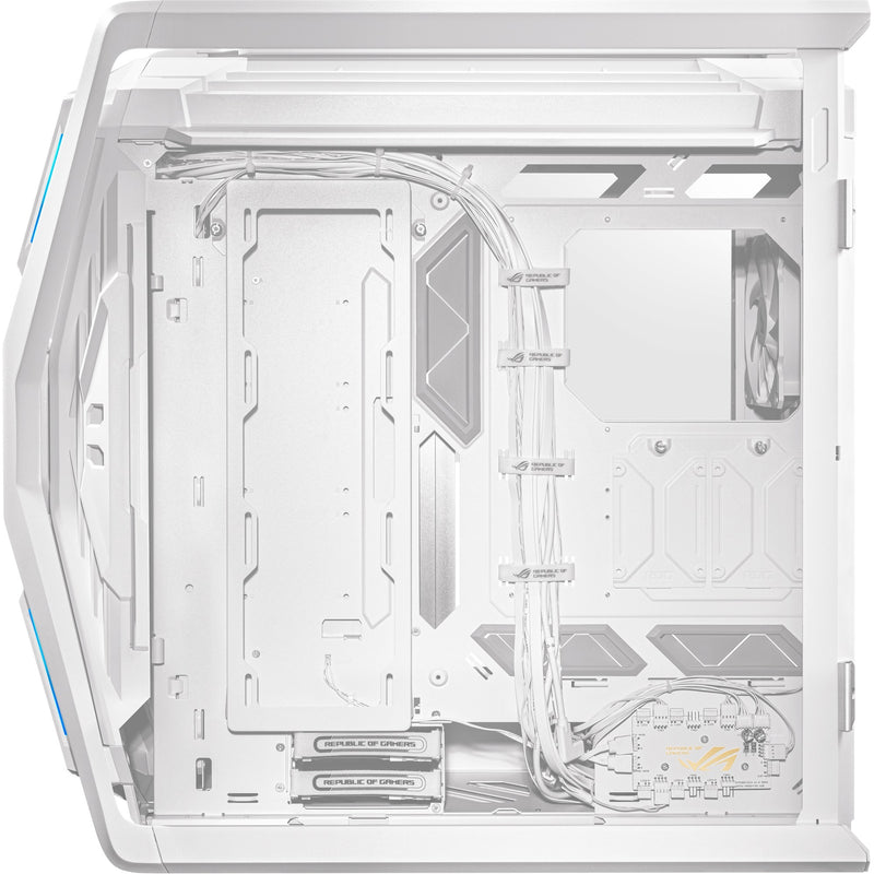 Load image into Gallery viewer, Asus rog hyperion gr701 big tower behuizing (wit | 4x usb-a | 2x usb-c | rgb | tempered glass)
