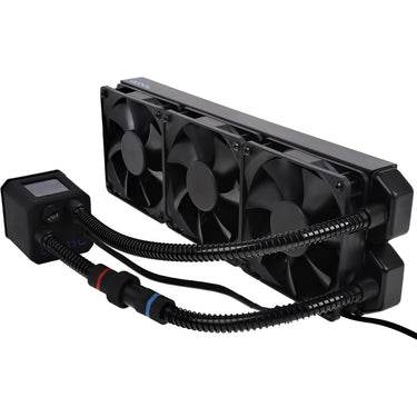 Alphacool eisbaer 360 waterkoeling (zwart, 4-pins pwm fan-connector)