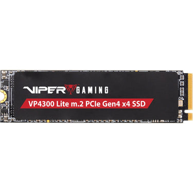 Patriot vp4300 lite 1 tb ssd (zwart, pcie 4.0 x4, nvme 2.0, m.2 2280)