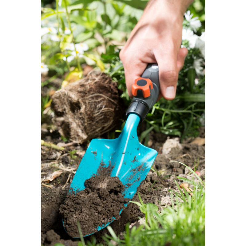 Load image into Gallery viewer, Gardena combisystem handschepje (turquoise zwart, 8929-20)
