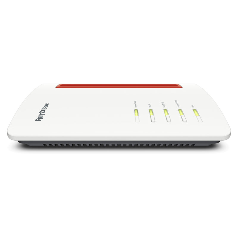 Load image into Gallery viewer, Fritz! box 5690 edition international glasvezel router (wit rood, mesh wi-fi, 2.5 gbit s)
