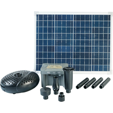 Ubbink solarmax 2500 accu pomp (zwart, incl. solarpaneel, pomp en accu)
