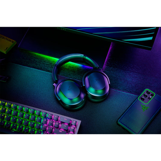 Razer barracuda pro over-ear gaming headset (zwart, usb-dongle, bluetooth)