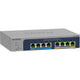 Netgear ms108up switch (grijs)