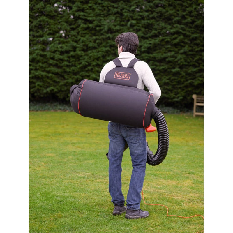Load image into Gallery viewer, Black+decker opvangzak voor tuinruimers gwbp1 (zwart oranje)

