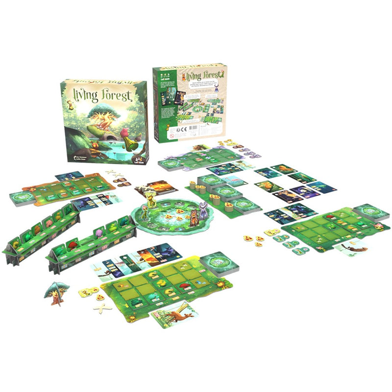 Load image into Gallery viewer, Asmodee living forest bordspel (nederlands, frans, 2 - 4 spelers, 40 minuten, vanaf 8 jaar)
