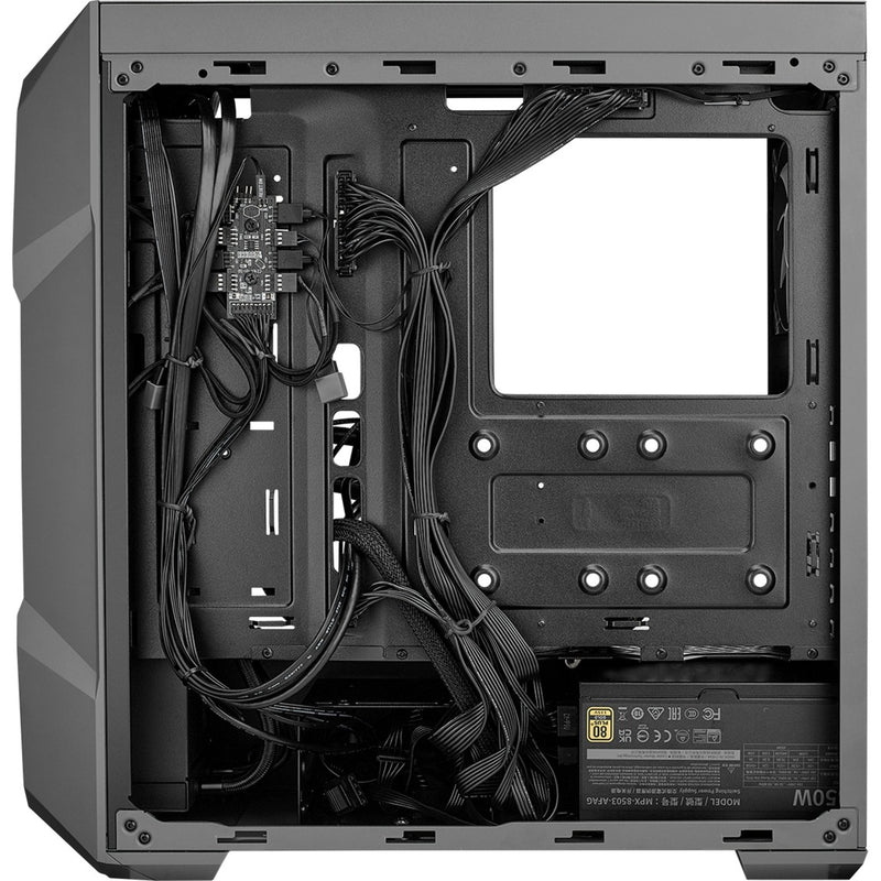 Load image into Gallery viewer, Cooler master td500 max midi tower behuizing (gunmetal | 2x usb-a | 1x usb-c | rgb | tempered glass)
