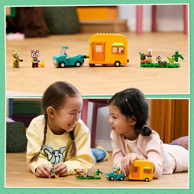 Load image into Gallery viewer, Lego animal crossing 77054 leifs caravan en winkel
