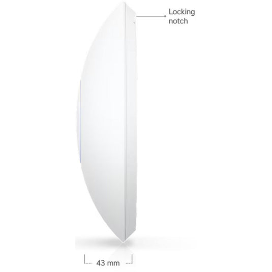 Ubiquiti unifi u7 long-range access point (wit, poe)