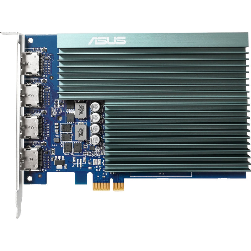 Load image into Gallery viewer, Asus geforce gt730-4h-sl-2gd5 grafische kaart (4x hdmi)
