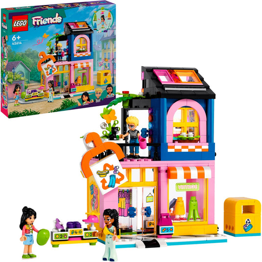 Lego friends - vintage kledingwinkel constructiespeelgoed (42614)