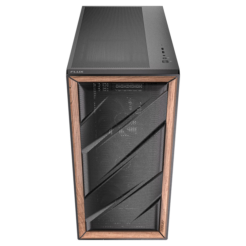 Load image into Gallery viewer, Antec flux se midi tower behuizing (zwart | 2x usb-a | 1x usb-c)
