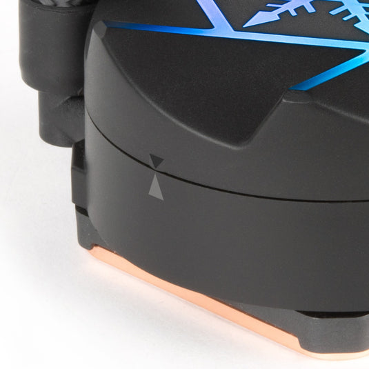 Silverstone vida 120 slim waterkoeling (zwart)
