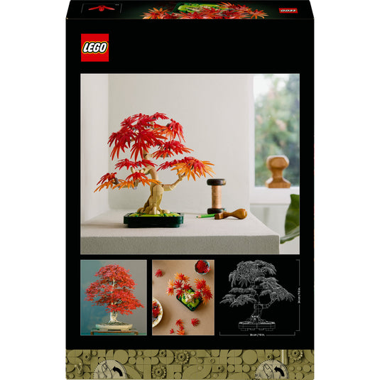 Lego the botanical collection - japanse esdoorn bonsaiboompje constructiespeelgoed (10348)