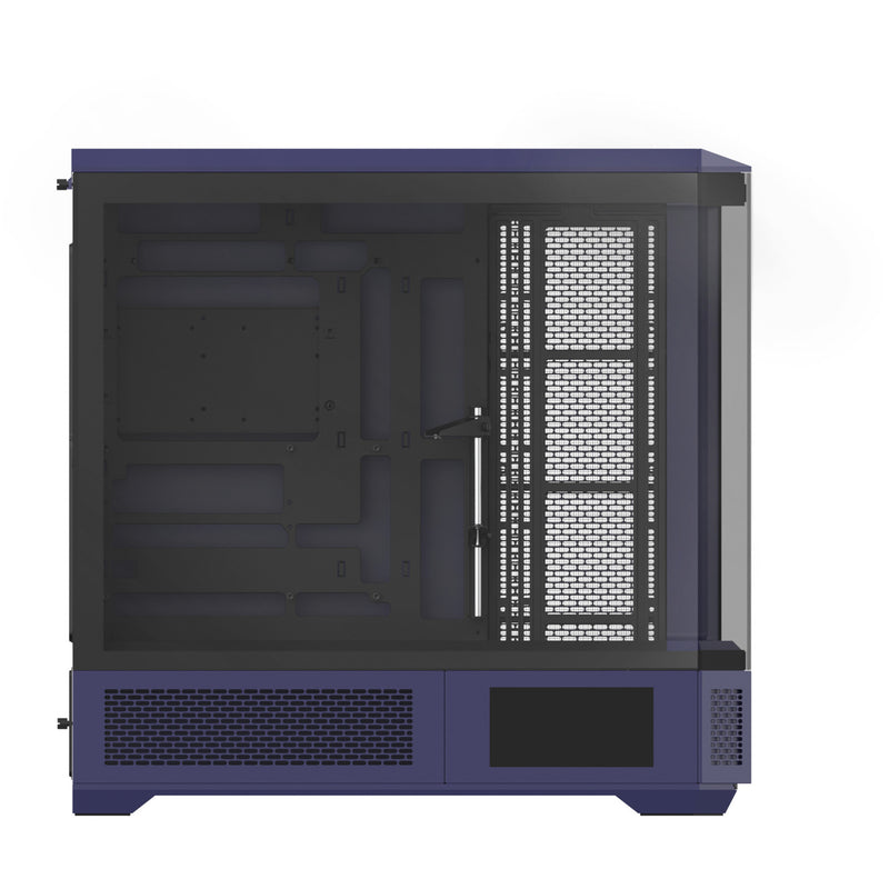 Load image into Gallery viewer, Thermaltake view 600 tg future dusk big tower behuizing (paars zwart | 2x usb-a | 1x usb-c | tempered glass)
