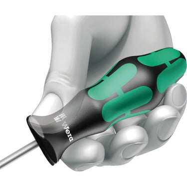Wera 334 6 schroevendraaierset kraftform plus (zwart groen, 6-delig)