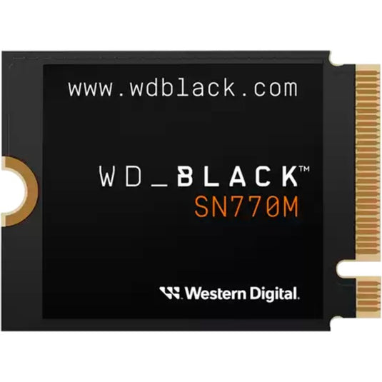 Wd black sn770m nvme, 1 tb ssd (s100t3x0g-00chy0, m.2 2230, pcie gen4 x4)