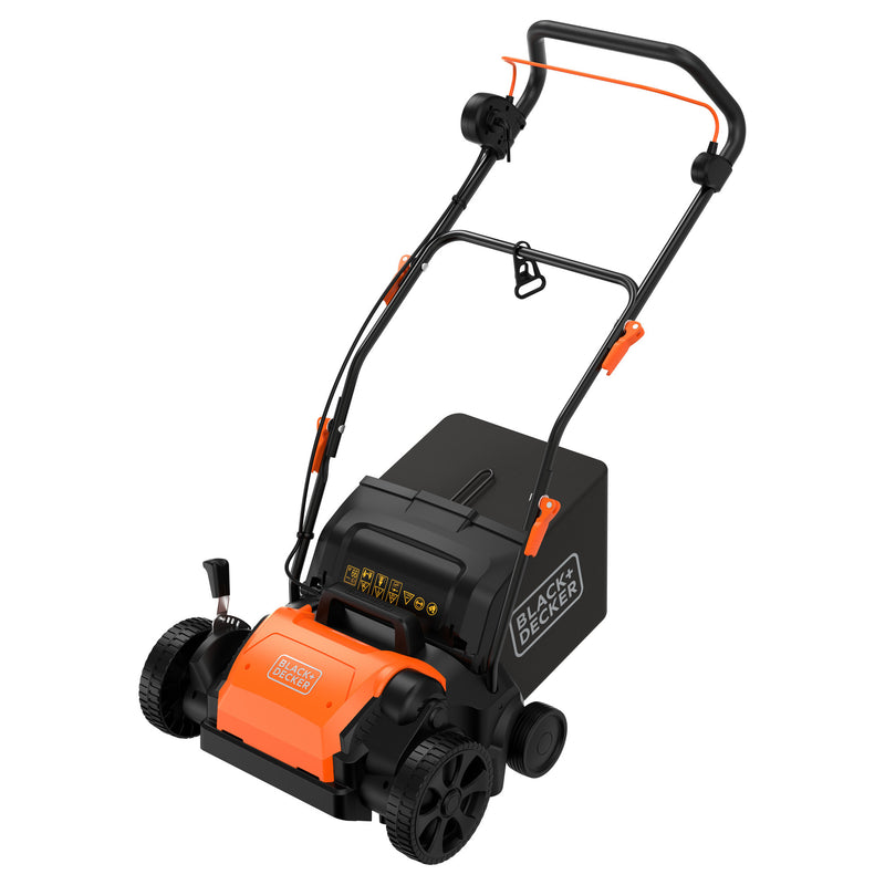 Load image into Gallery viewer, Black+decker beoep320-qs 1200w 30cm verticuteerder (zwart oranje)
