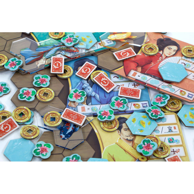 Load image into Gallery viewer, 999games 999 games koi bordspel (nederlands, 1 - 4 spelers, 45 minuten, vanaf 10 jaar)
